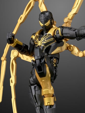 Marvel Fighting Armor Iron Spider (Onyx Stealth Tech Ver.) Action Figure Gallery Image 2