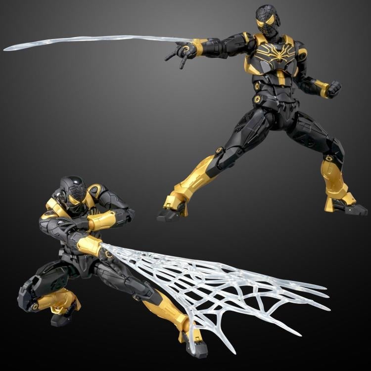 Marvel Fighting Armor Iron Spider (Onyx Stealth Tech Ver.) Action Figure Gallery Image 8
