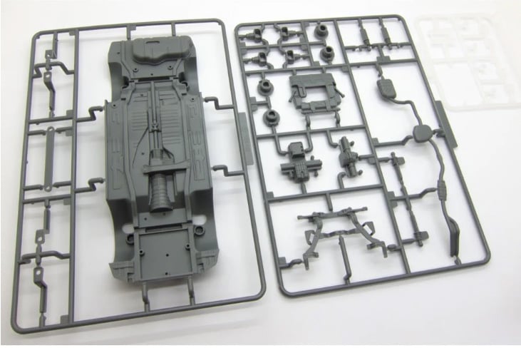 Initial D Skyline GT-R V specll BNR32 (Takeshi Nakazato Ver.) 1/24 Scale Model Kit Gallery Image 5