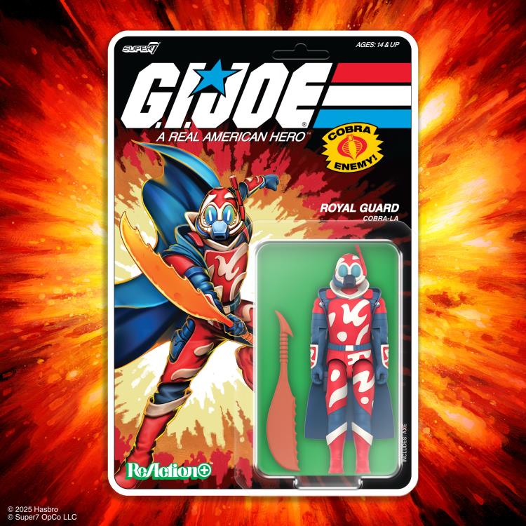 G.I. Joe: The Movie ReAction+ Cobra-La Royal Guard Action Figure Gallery Image 4