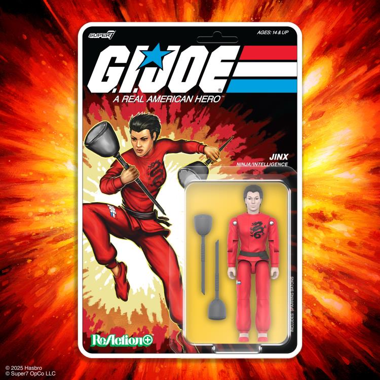 G.I. Joe: The Movie ReAction+ Jinx Action Figure Gallery Image 4