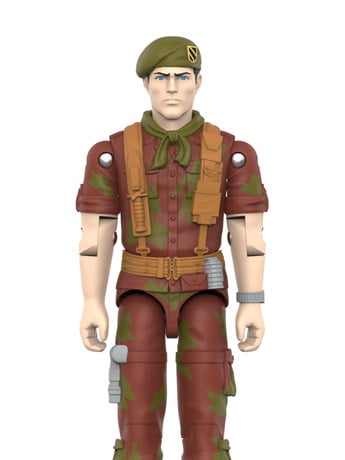 G.I. Joe: The Movie ReAction+ Lt. Falcon (Green Beret) Action Figure Gallery Image 2