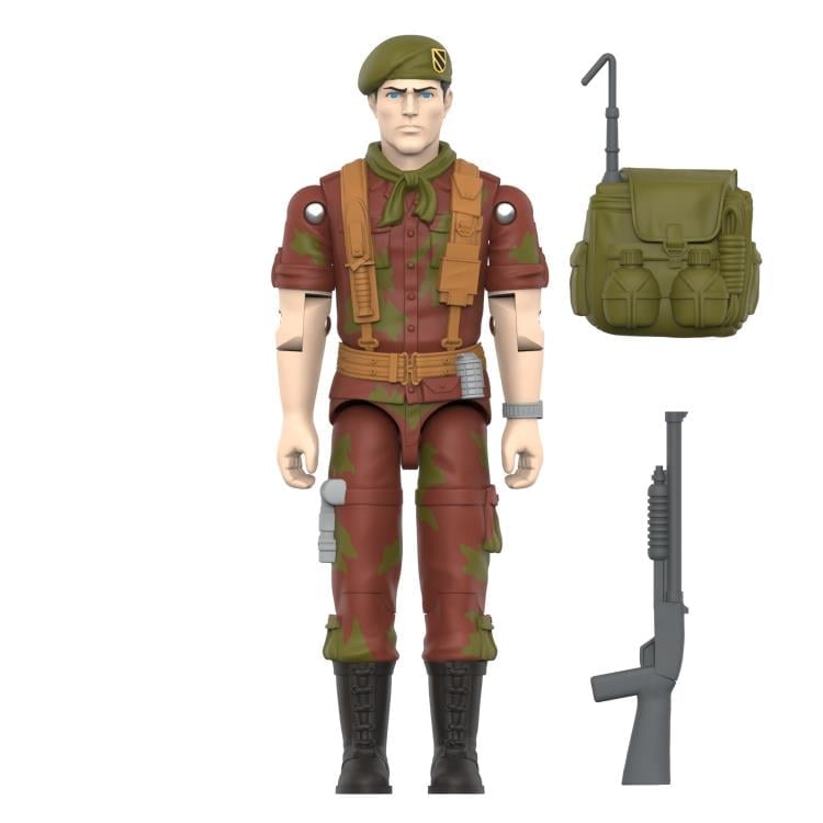 G.I. Joe: The Movie ReAction+ Lt. Falcon (Green Beret) Action Figure Gallery Image 3