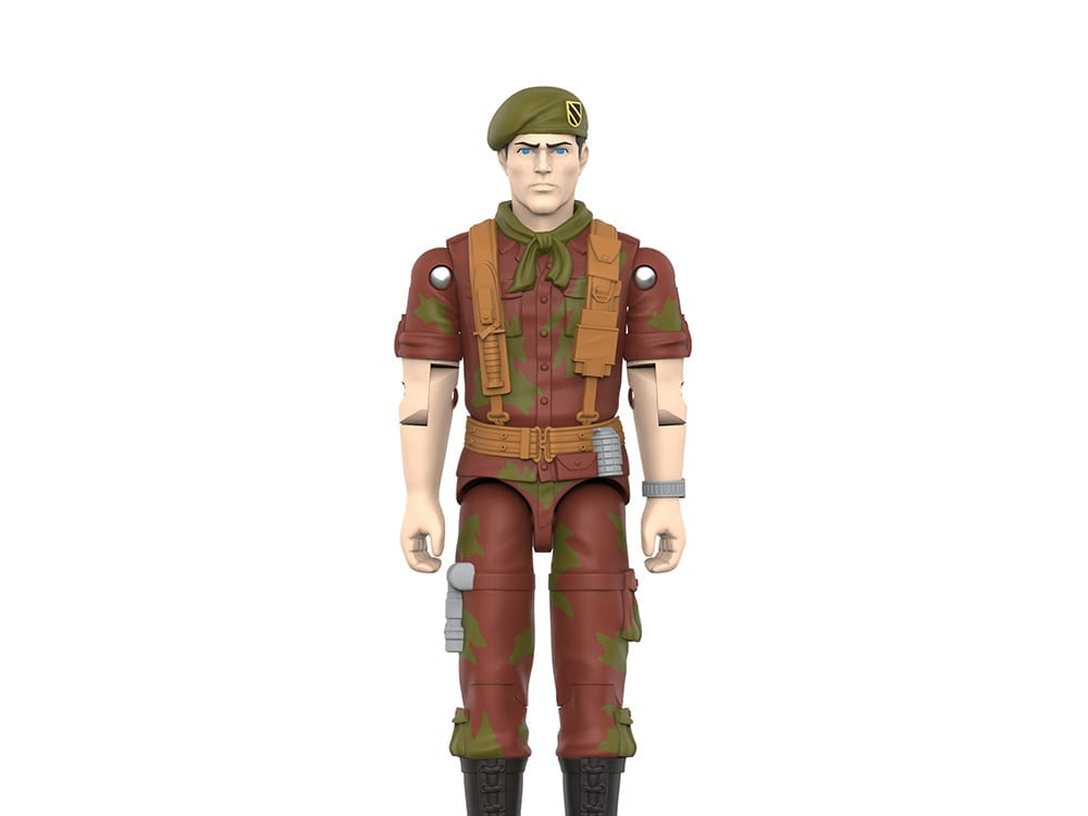 G.I. Joe: The Movie ReAction+ Lt. Falcon (Green Beret) Action Figure Gallery Image 1
