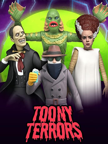 Universal Monsters Toony Terrors Set of 4 Figures Gallery Image 2