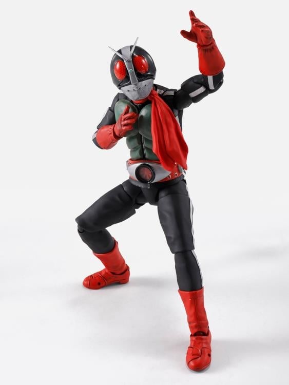 Kamen Rider S.H.Figuarts -Shinkocchou Seihou- Kamen Rider 2 (Legendary Showa Masked Riders Edition) Action Figure Gallery Image 7