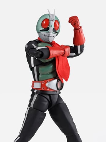 Kamen Rider S.H.Figuarts -Shinkocchou Seihou- Kamen Rider 2 (Legendary Showa Masked Riders Edition) Action Figure Gallery Image 2