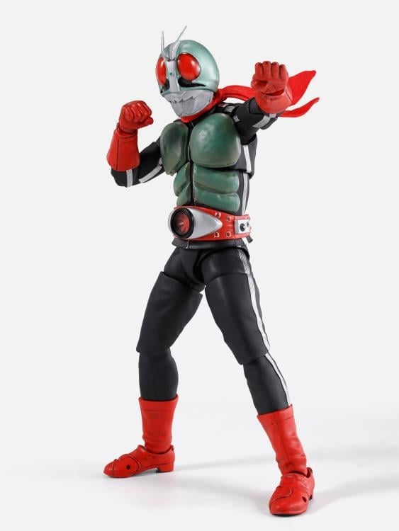 Kamen Rider S.H.Figuarts -Shinkocchou Seihou- Kamen Rider 2 (Legendary Showa Masked Riders Edition) Action Figure Gallery Image 4