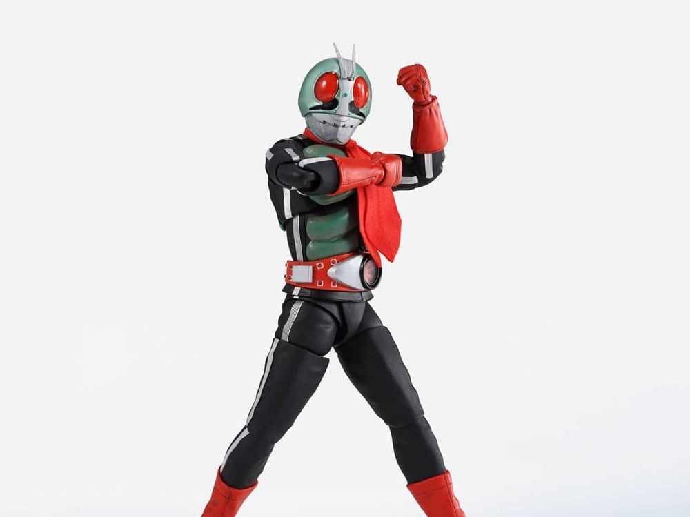 Kamen Rider S.H.Figuarts -Shinkocchou Seihou- Kamen Rider 2 (Legendary Showa Masked Riders Edition) Action Figure Gallery Image 1