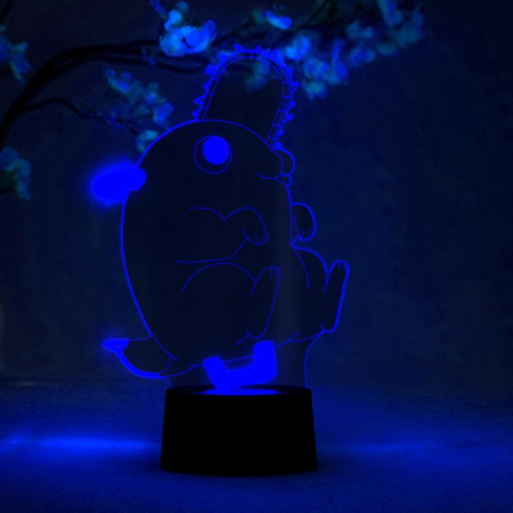 Chainsaw Man Pochita Otaku Lamp Gallery Image 4