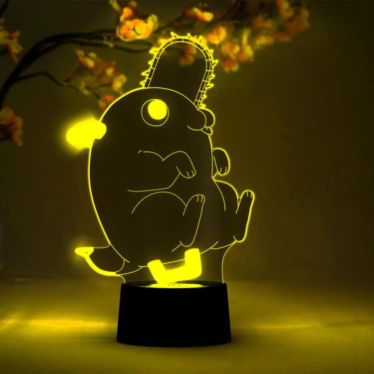 Chainsaw Man Pochita Otaku Lamp Gallery Image 7
