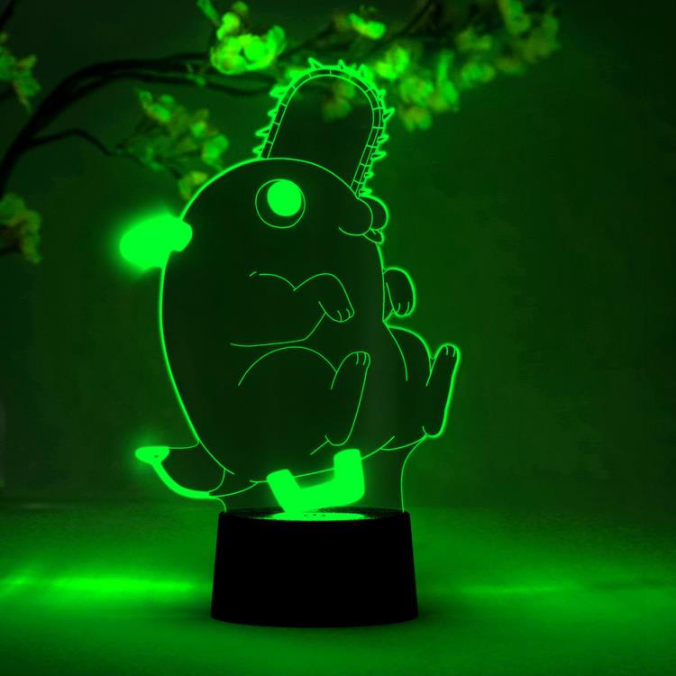 Chainsaw Man Pochita Otaku Lamp Gallery Image 5