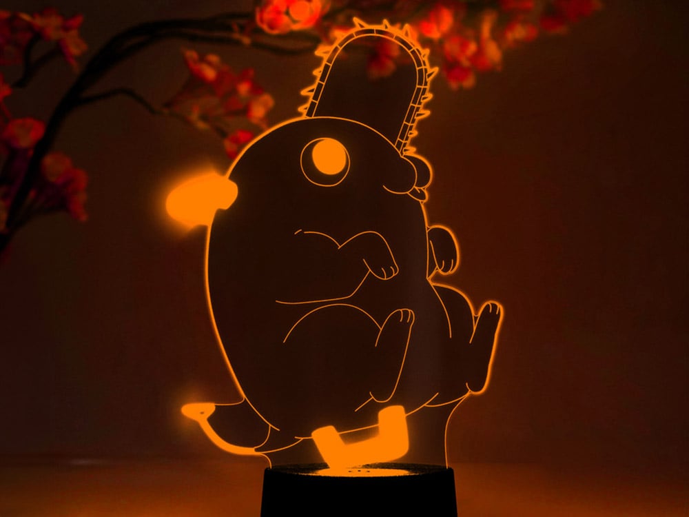 Chainsaw Man Pochita Otaku Lamp Gallery Image 1