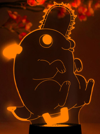 Chainsaw Man Pochita Otaku Lamp Gallery Image 2