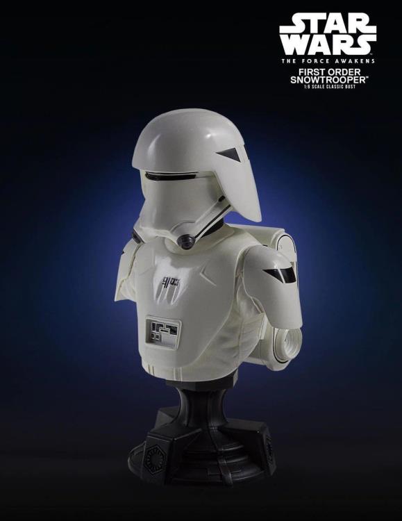Star Wars: The Force Awakens First Order Snowtrooper Classic 1/6 Scale Exclusive Limited Edition Bust Gallery Image 3