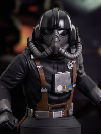 Star Wars TIE Pilot (Concept) 1/6 Scale NYCC 2023 Exclusive Limited Edition Mini Bust Gallery Image 2