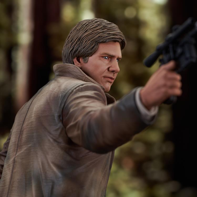 Star Wars: Return of the Jedi Han Solo (Endor) 1/6 Scale Exclusive Limited Edition Mini Bust Gallery Image 9