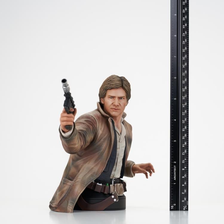 Star Wars: Return of the Jedi Han Solo (Endor) 1/6 Scale Exclusive Limited Edition Mini Bust Gallery Image 12