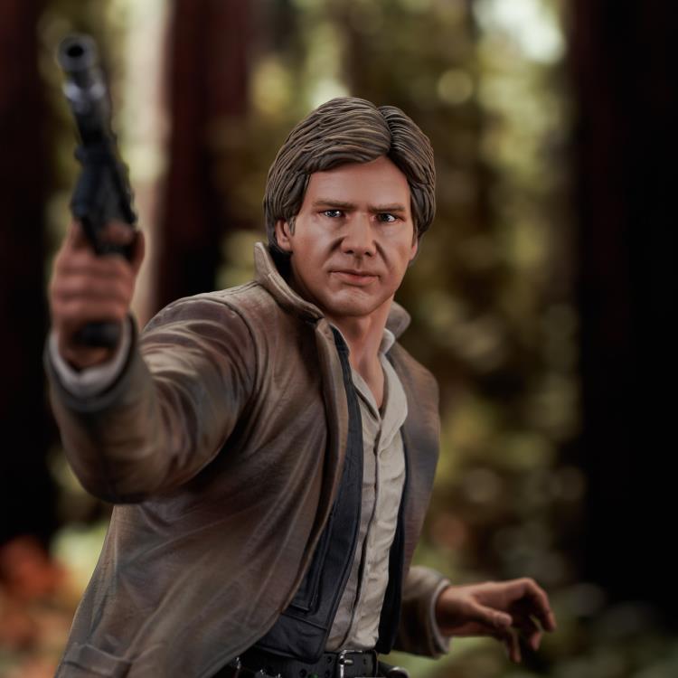 Star Wars: Return of the Jedi Han Solo (Endor) 1/6 Scale Exclusive Limited Edition Mini Bust Gallery Image 8