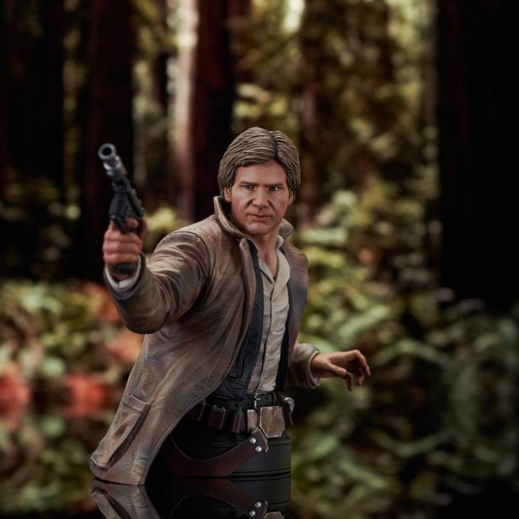 Star Wars: Return of the Jedi Han Solo (Endor) 1/6 Scale Exclusive Limited Edition Mini Bust Gallery Image 3