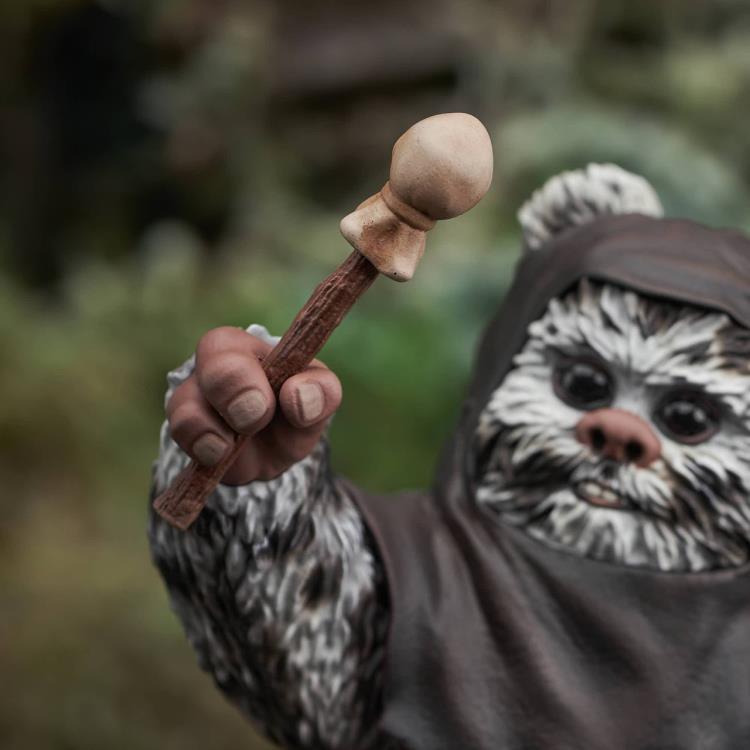 Star Wars: Return of the Jedi Milestones Ewok Drummer 1/6 Scale Exclusive Limited Edition Statue Gallery Image 6