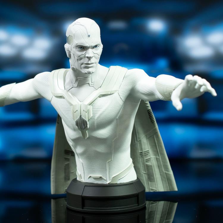 WandaVision The Vision (White) 1/6 Scale SDCC 2024 Exclusive Limited Edition Mini Bust Gallery Image 5
