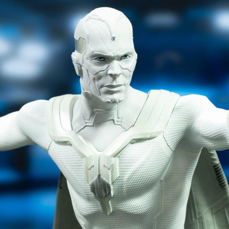WandaVision The Vision (White) 1/6 Scale SDCC 2024 Exclusive Limited Edition Mini Bust Gallery Image 8