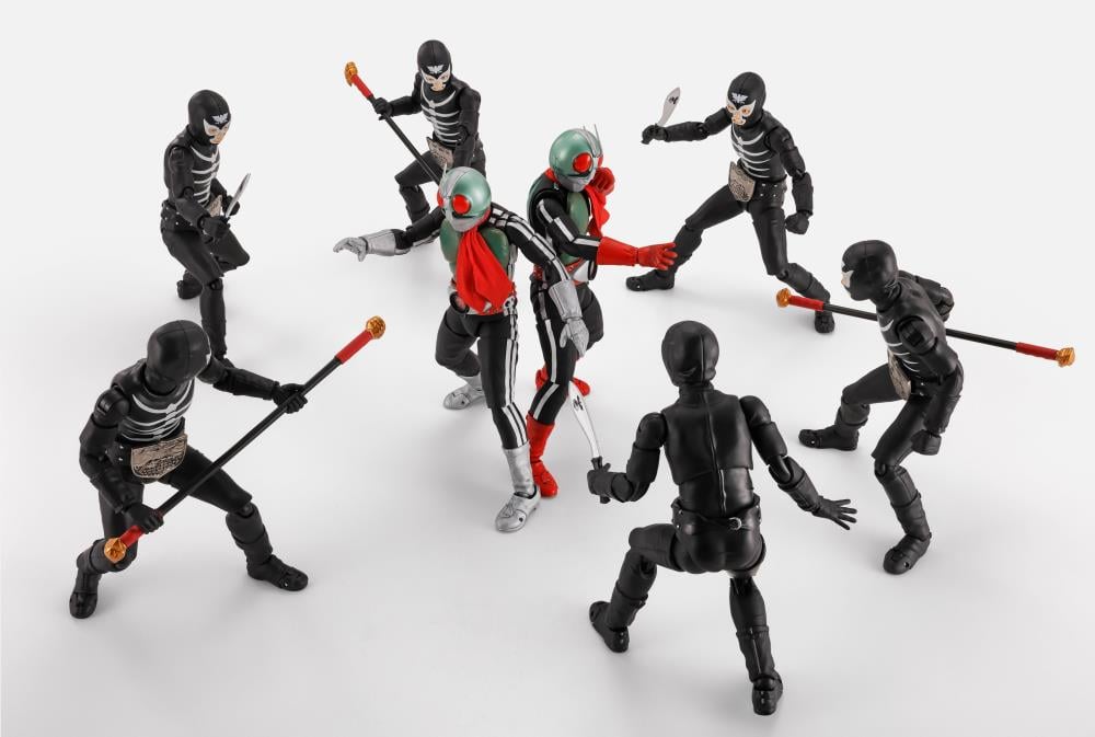 Kamen Rider S.H.Figuarts Shocker Combatman (Evil Showa Kaijin Edition) Gallery Image 8