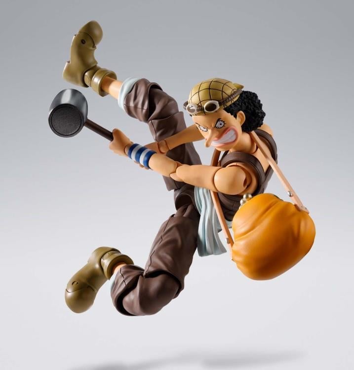 One Piece S.H.Figuarts Usopp (Romance Dawn Ver.) Action Figure Gallery Image 6