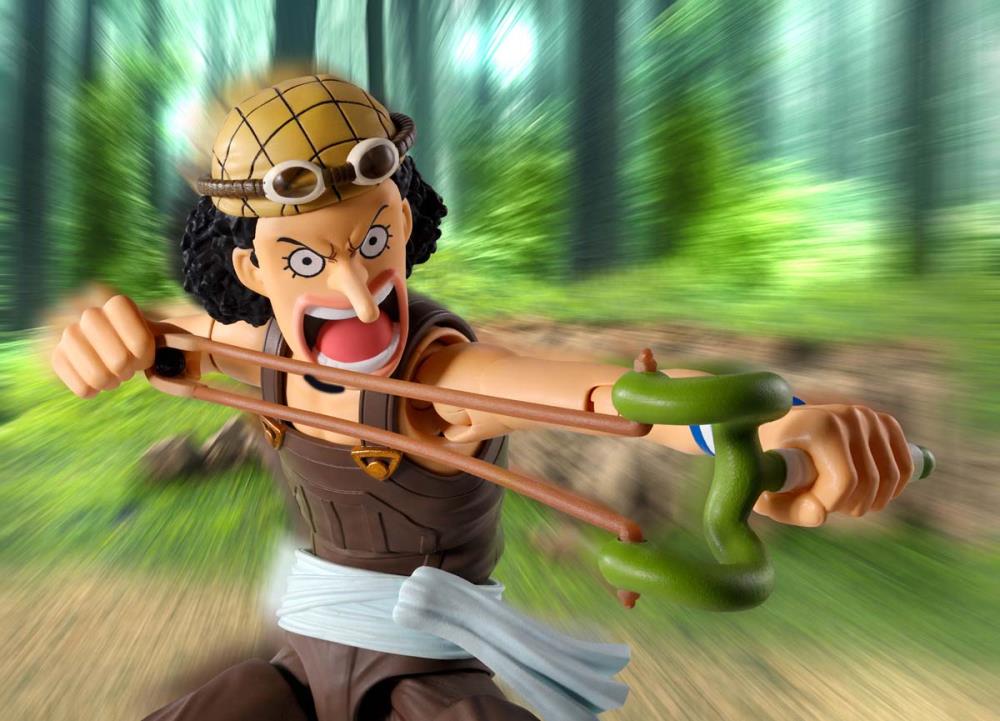 One Piece S.H.Figuarts Usopp (Romance Dawn Ver.) Action Figure Gallery Image 8