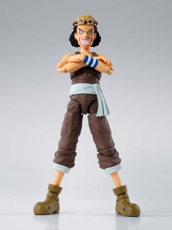 One Piece S.H.Figuarts Usopp (Romance Dawn Ver.) Action Figure Gallery Image 4