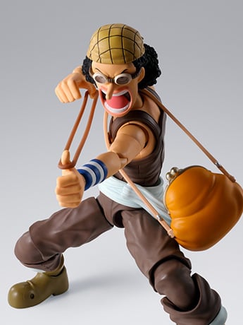 One Piece S.H.Figuarts Usopp (Romance Dawn Ver.) Action Figure Gallery Image 2
