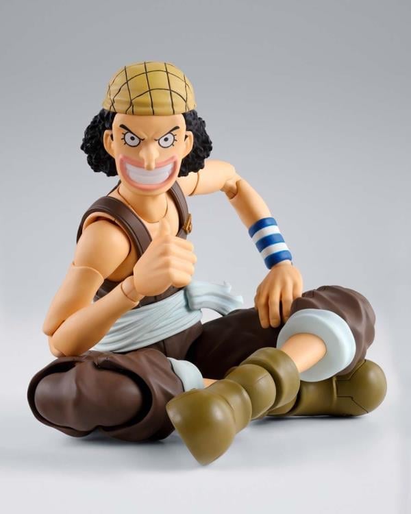 One Piece S.H.Figuarts Usopp (Romance Dawn Ver.) Action Figure Gallery Image 5