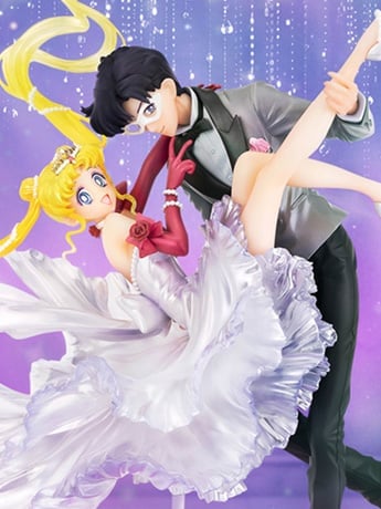 Sailor Moon FiguartsZERO Chouette Usagi and Tuxedo Mask (Moonlight Glow Edition) Gallery Image 2