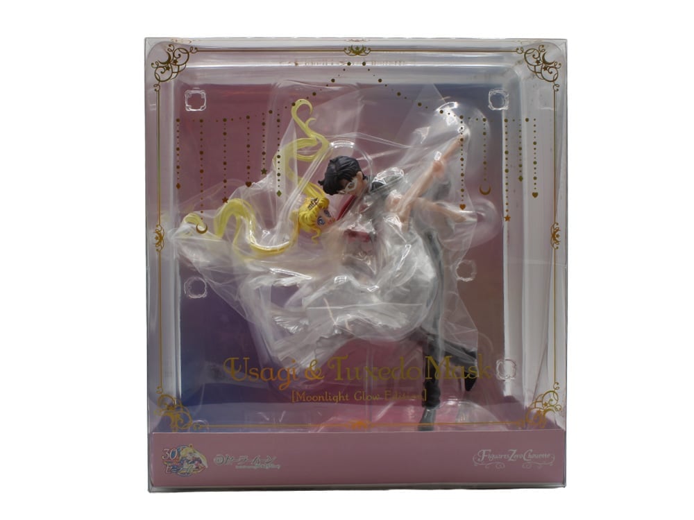 Sailor Moon FiguartsZERO Chouette Usagi and Tuxedo Mask (Moonlight Glow Edition) Gallery Image 11
