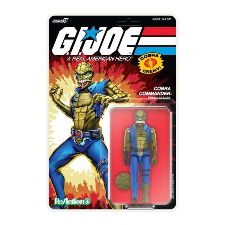 G.I. Joe ReAction+ Cobra Commander (Once A Man) Action Figure Gallery Image 4