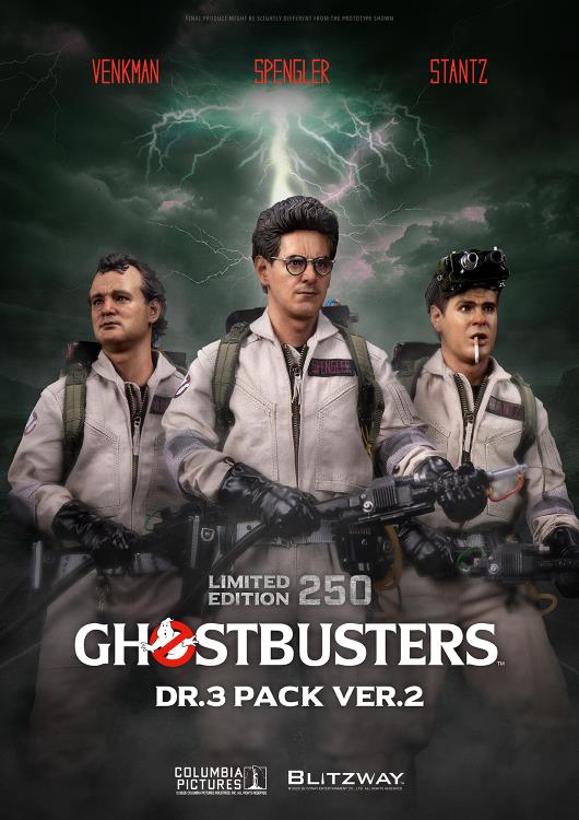 Ghostbusters Premium UMS (Dr.3 Pack Ver.2) 1/6 Scale Limited Edition Figure Set Gallery Image 3