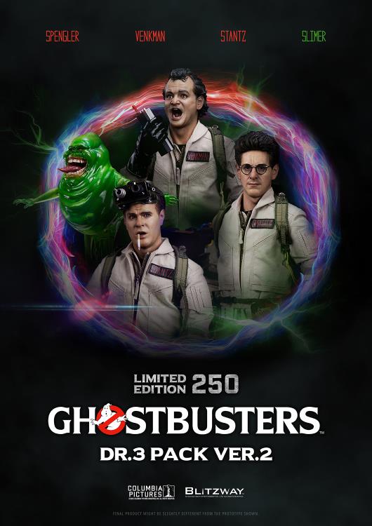 Ghostbusters Premium UMS (Dr.3 Pack Ver.2) 1/6 Scale Limited Edition Figure Set Gallery Image 4