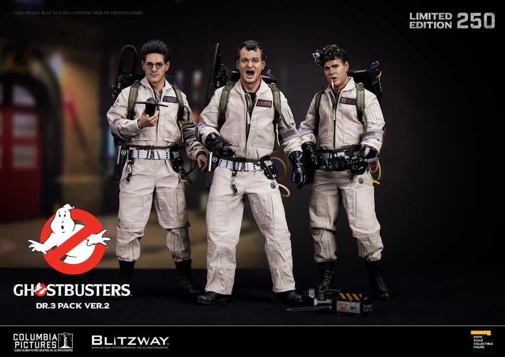 Ghostbusters Premium UMS (Dr.3 Pack Ver.2) 1/6 Scale Limited Edition Figure Set Gallery Image 8