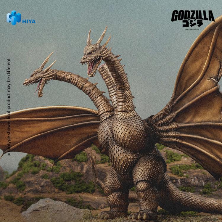 Godzilla vs. King Ghidorah (1991) King Ghidorah (Battle-Damaged Ver.) Action Figure Gallery Image 7