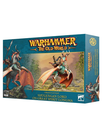 Warhammer: The Old World Grand Cathay: Shugengan Lord on Great Spirit Longma Citadel Miniature Gallery Image 2