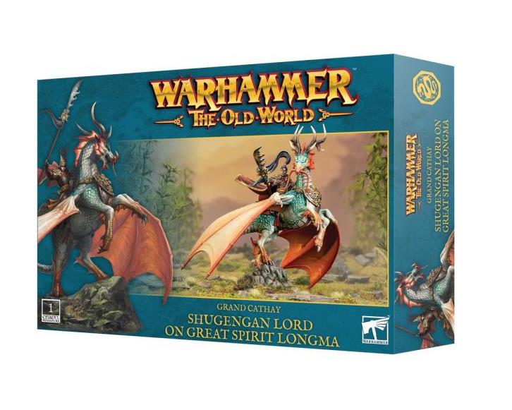 Warhammer: The Old World Grand Cathay: Shugengan Lord on Great Spirit Longma Citadel Miniature Gallery Image 3