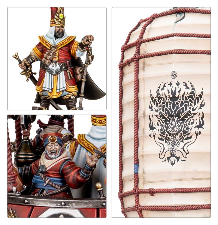 Warhammer: The Old World Grand Cathay Sky Lantern Miniature Gallery Image 5