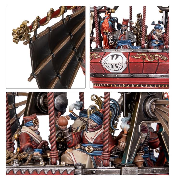Warhammer: The Old World Grand Cathay Sky Lantern Miniature Gallery Image 4