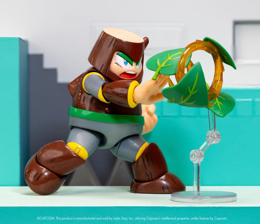 Mega Man Wood Man Deluxe 1/12 Scale Action Figure Gallery Image 5