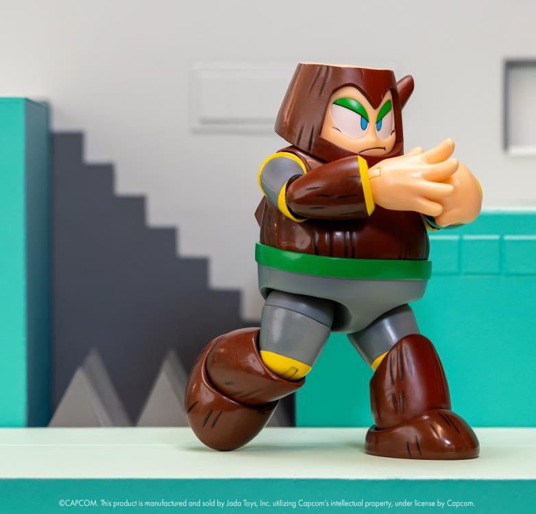 Mega Man Wood Man Deluxe 1/12 Scale Action Figure Gallery Image 4