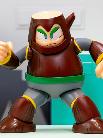 Mega Man Wood Man Deluxe 1/12 Scale Action Figure Gallery Image 2