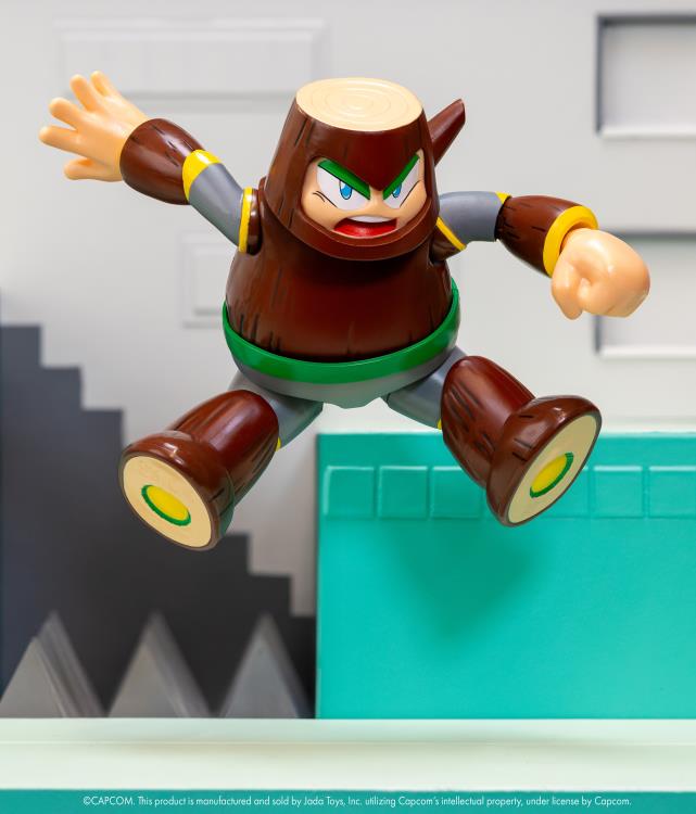 Mega Man Wood Man Deluxe 1/12 Scale Action Figure Gallery Image 6