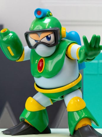 Mega Man Bubble Man Deluxe 1/12 Scale Action Figure Gallery Image 2