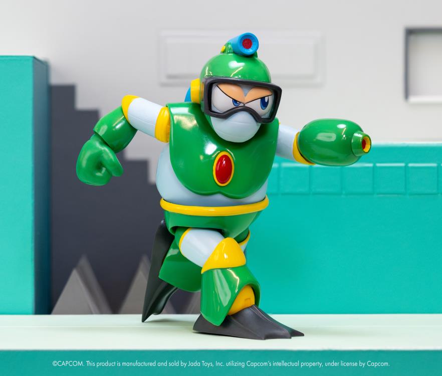 Mega Man Bubble Man Deluxe 1/12 Scale Action Figure Gallery Image 7